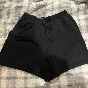 Skins Women's Black Sweat Shorts